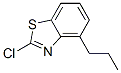 Benzothiazole, 2-chloro-4-propyl- (9CI) Struktur