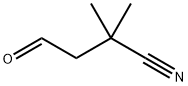 2,2-DIMETHYL-SUCCINALDEHYDONITRILE Struktur