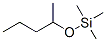 2-(Trimethylsilyloxy)pentane Struktur