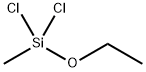 Methylethoxydichlorosilane Struktur