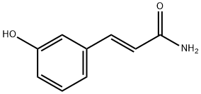 2-PropenaMide, 3-(3-hydroxyphenyl)-, (2E)- Struktur