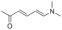 3,5-Hexadien-2-one, 6-(dimethylamino)-, (E,E)- (9CI) Struktur