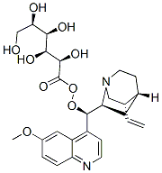 Hydroxyquinidine gluconate Struktur