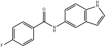 N-(4-Fluorobenzoyl)-5-aMino-1H-indole Struktur