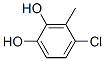 4-chloro-3-methylpyrocatechol  Struktur