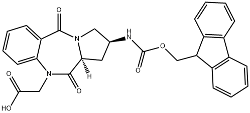 (2S,11AS)-FMOC-2-AMINO-10-CARBOXYMETHYL-1,2,3,11A-TETRAHYDRO-10H-PYRROLO[2,1-C][1,4]-BENZODIAZEPINE-5,11-DIONE price.