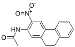 N-(9,10-Dihydro-3-nitrophenanthren-2-yl)acetamide Struktur