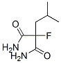 2-Fluoro-2-isobutylmalonamide Struktur