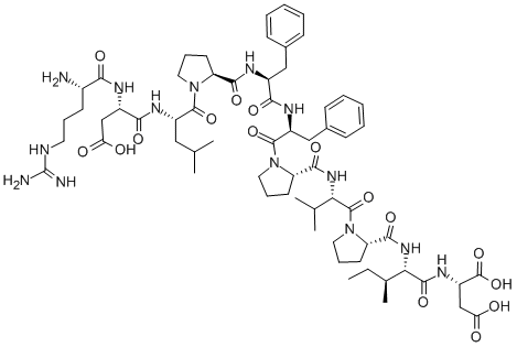 (ARG15,ASP16,25,PRO18,21,23,VAL22,ILE24)-AMYLOID BETA-PROTEIN (15-25) Struktur