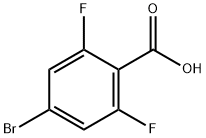 4-Bromo-2,6-difluorobenzoic acid