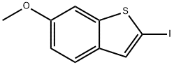 Benzo[b]thiophene, 2-iodo-6-Methoxy- Struktur