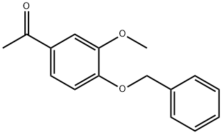 4-BENZYLOXY-3-METHOXYACETOPHENONE Structure