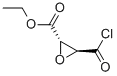 Oxiranecarboxylic acid, 3-(chlorocarbonyl)-, ethyl ester, (2S-trans)- (9CI) Struktur