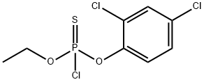 O-(2,4-Dichlorophenyl)-O-ethylchlorothiophosphate Struktur