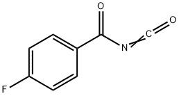 4-Fluorobenzoyl isocyanate Struktur