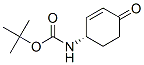 Carbamic acid, (4-oxo-2-cyclohexen-1-yl)-, 1,1-dimethylethyl ester, (S)- (9CI) Struktur