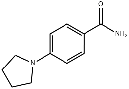 4-(PYRROLIDIN-1-YL)BENZAMIDE Struktur