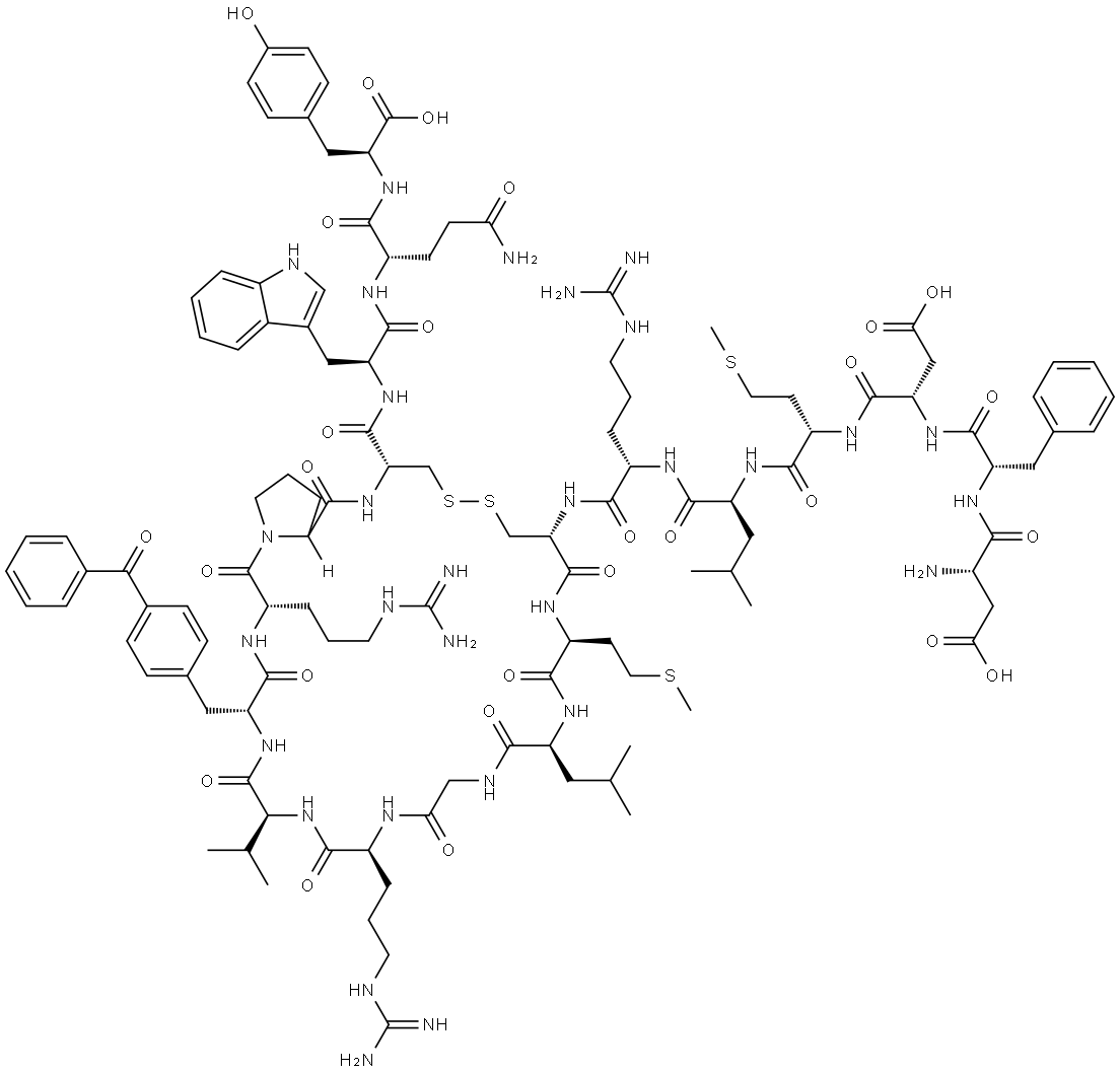 (D-BPA13,TYR19)-MCH (HUMAN, MOUSE, RAT) Struktur