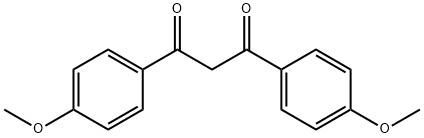 1,3-BIS(4-METHOXYPHENYL)-1,3-PROPANEDIONE Structure