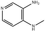 4-N-METHYLPYRIDINE-3,4-DIAMINE Struktur