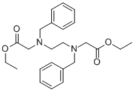 (BENZYL-[2-(BENZYL-ETHOXYCARBONYLMETHYL-AMINO)-ETHYL]-AMINO)-ACETIC ACID ETHYL ESTER Struktur