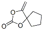 1,3-Dioxaspiro[4.4]nonan-2-one,  4-methylene- Struktur