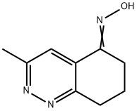 3-METHYL-5,6,7,8-TETRAHYDROCINNOLIN-5-ONE OXIME Struktur