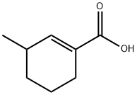 1-Cyclohexene-1-carboxylic acid, 3-methyl- (9CI) Struktur