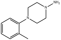 1-Piperazinamine,4-(2-methylphenyl)-(9CI) Struktur