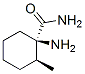 Cyclohexanecarboxamide, 1-amino-2-methyl-, (1R-trans)- (9CI) Struktur