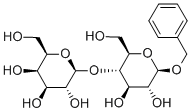 BENZYL 4-O-B-D-GALACTOPYRANOSYL-B-D- Struktur