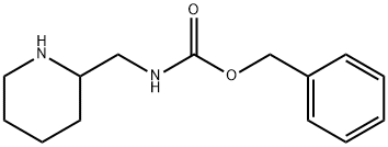 PIPERIDIN-2-YLMETHYL-CARBAMIC ACID BENZYL ESTER Struktur