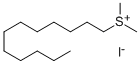 DODECYLDIMETHYLSULFONIUM IODIDE Struktur