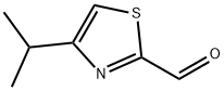 2-Thiazolecarboxaldehyde, 4-(1-methylethyl)- (9CI) Struktur