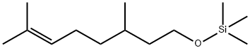 3,7-Dimethyl-6-octenyl(trimethylsilyl) ether Struktur