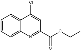 ETHYL 4-CHLOROQUINOLINE-2-CARBOXYLATE Struktur