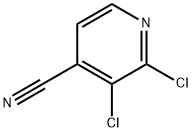 2,3-Dichloroisonicotinonitrile Struktur