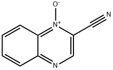 2-Quinoxalinecarbonitrile,  1-oxide Struktur