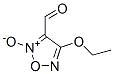 1,2,5-Oxadiazole-3-carboxaldehyde, 4-ethoxy-, 2-oxide (9CI) Struktur