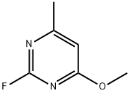 Pyrimidine, 2-fluoro-4-methoxy-6-methyl- (9CI) Struktur