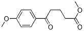 Methyl 5-(4-methoxyphenyl)-5-oxopentanoate Struktur