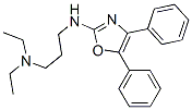 N'-(4,5-Diphenyl-2-oxazolyl)-N,N-diethyl-1,3-propanediamine Struktur