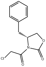 (R)-4-BENZYL-3-CHLOROACETYL-2- Struktur