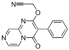 2-(Cyanomethoxy)-3-phenyl-4H-pyrazino[1,2-a]pyrimidin-4-one Struktur