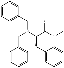 N,N-Dibenzyl-L-phenylalanine methyl ester  Struktur