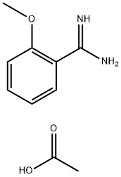 2-Methoxy-benzaMidine Acetate Structure