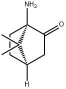 Bicyclo[2.2.1]heptan-2-one, 1-amino-7,7-dimethyl-, (1S)- (9CI) Struktur