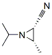 2-Aziridinecarbonitrile,3-methyl-1-(1-methylethyl)-,cis-(9CI) Struktur