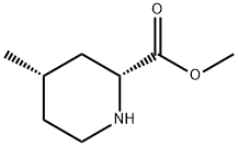 2-Piperidinecarboxylicacid,4-methyl-,methylester,(2R-cis)-(9CI) Struktur