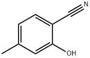 2-HYDROXY-4-METHYL-BENZONITRILE Struktur